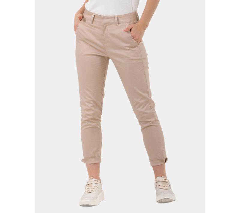 Pantalon en drill para mujer - Oxford Jeans