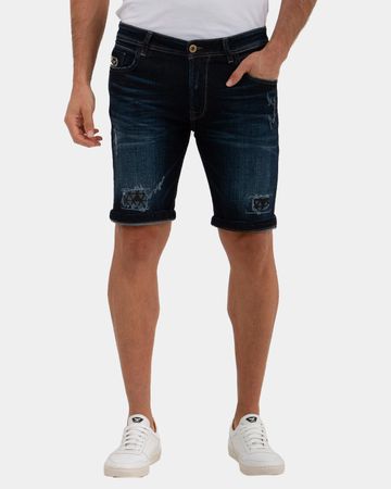 Oxford Jeans | Bermuda para hombre con destroyed