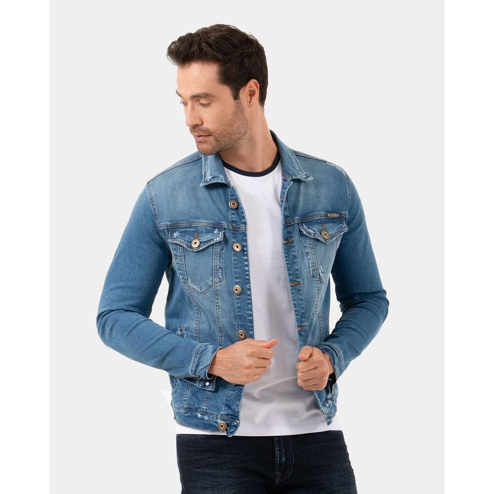 Chaquetas y abrigos de Jean hombre - compra online a los mejores precios |  Linio Colombia