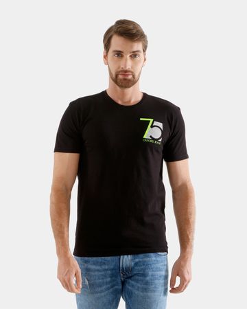 Hombre Negro Camisetas XXL / XL oxfordjeans
