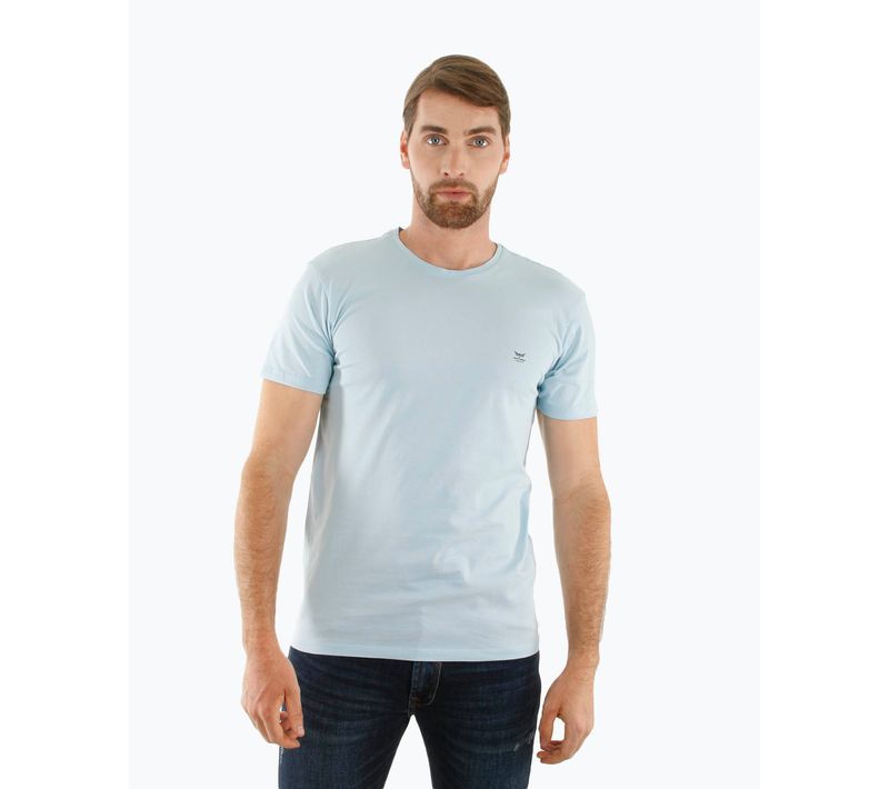 Camiseta celeste para hombre oxfordjeans