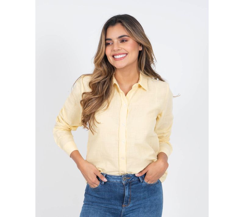 Cruel Girl Camisa De Manga Larga Con Estampado Geográfico Para Niña, Color Dorado, Talla XS, Oro